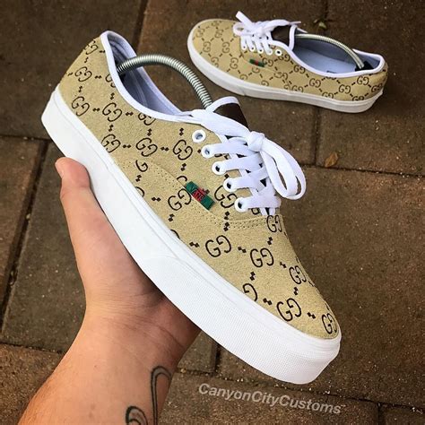 mens gucci vans|vans special editions.